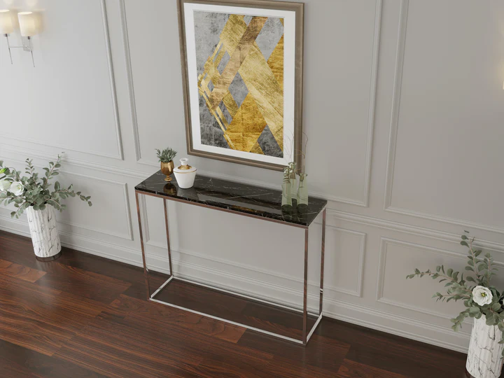 Aurora Konsol Siyah Gümüş 4